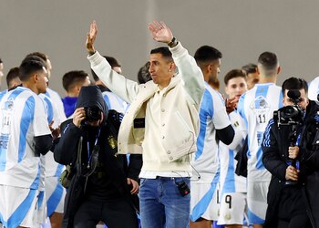 Ángel Di María se refirió al arbitraje del chileno Piero Maza en donde Colombia ganó por 2-1 a la albiceleste - crédito Agustin Marcarian / REUTERS