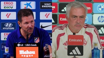Simeone y Mourinho cambian la tensión por respeto antes del derbi: admiración entre “compañeros de guerra”