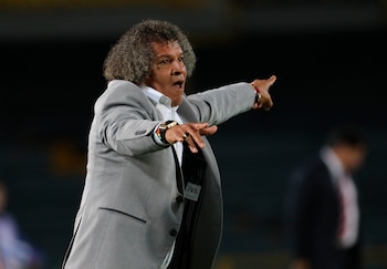 El entrenador de Millonarios Alberto