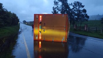 Autoridades atienden la emergencia provocada