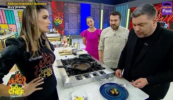 Criticaron el plato de Korina