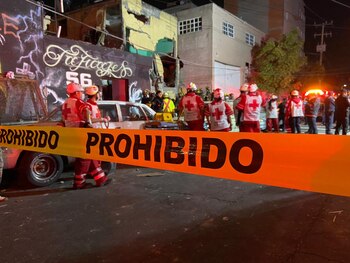 Explosión en la alcaldía Venustiano