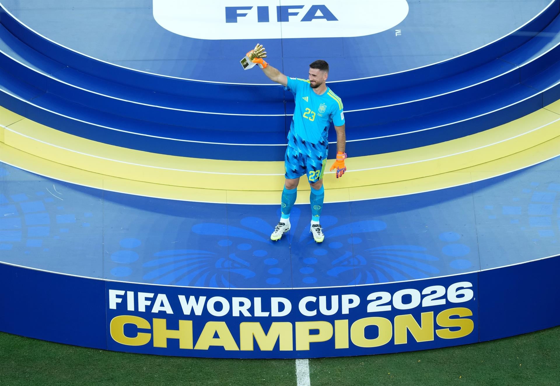 Unai Simón: "La intensidad y consistencia es lo que nos ha hecho ganar el Mundial"