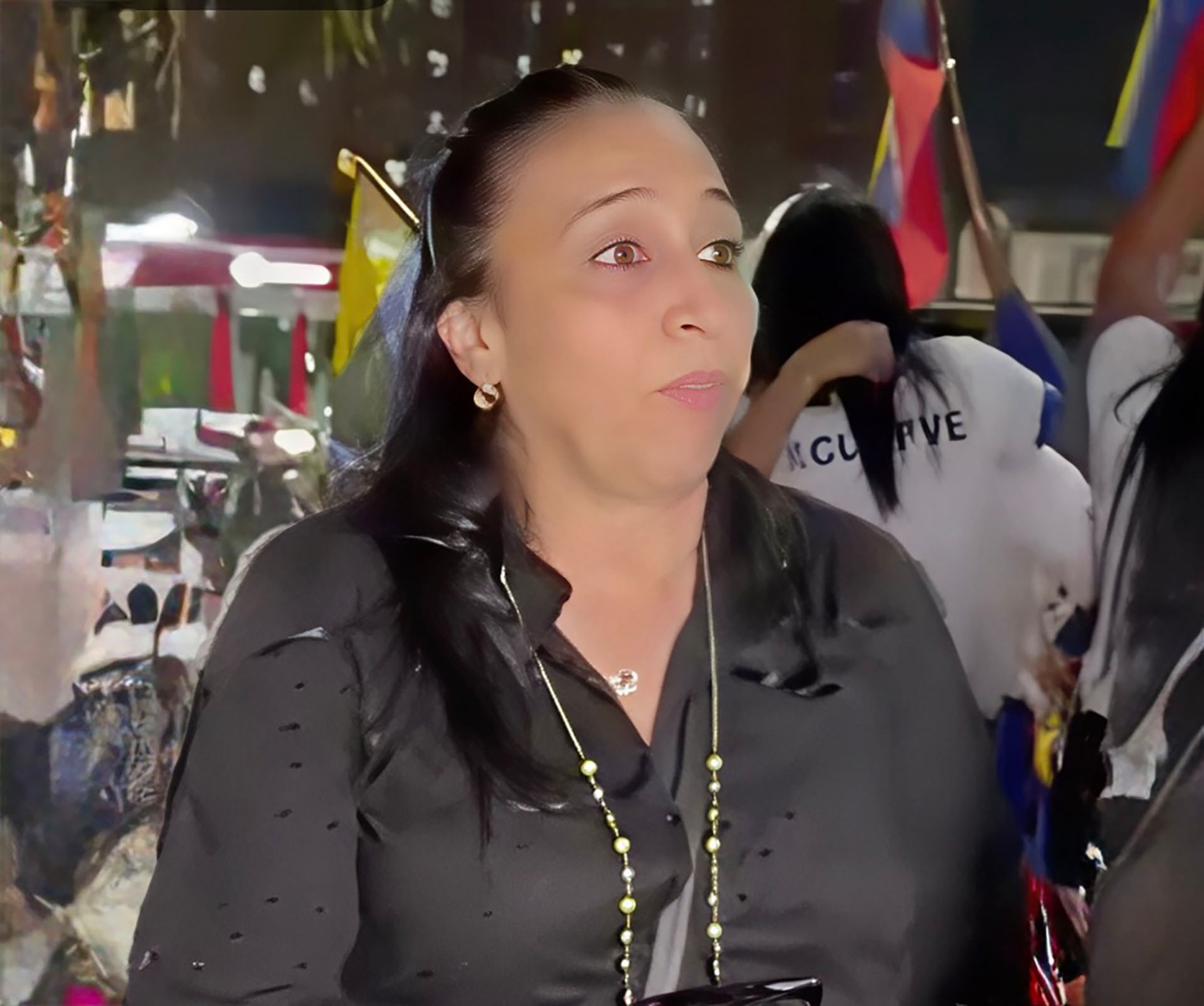 Hened Abou Kheir de Francisco, esposa del GD Vidal José Francisco Coraspe