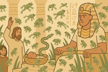 Moisés, la libertad. La plaga