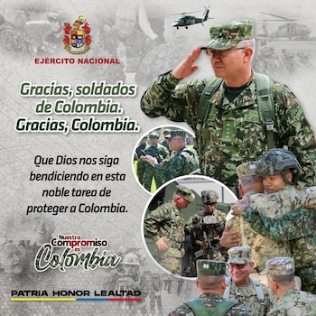 El alto oficial reafirmó la