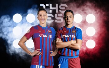 Alexia Putellas y Jenni Hermoso,