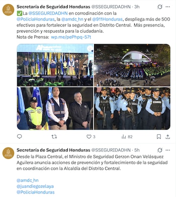 Las acciones forman parte de una estrategia nacional ante la evolución del crimen organizado. (FOTO: Secretaría de Seguridad)