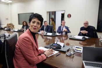 La ministra de Inclusión, Seguridad