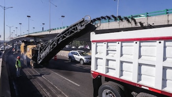 Periférico Norte repavimentación mes de