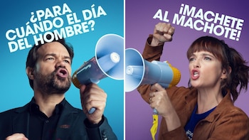 Juan Dávila se convierte en gurú de la machosfera y Susana Abaitua en activista feminista en ‘El último mono’: “Es perfecta para que la gente se haga preguntas”