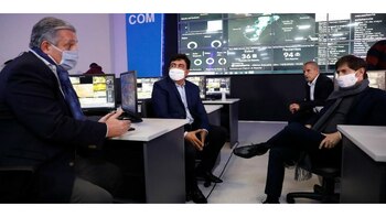 El intendente Fernando Espinoza recibió