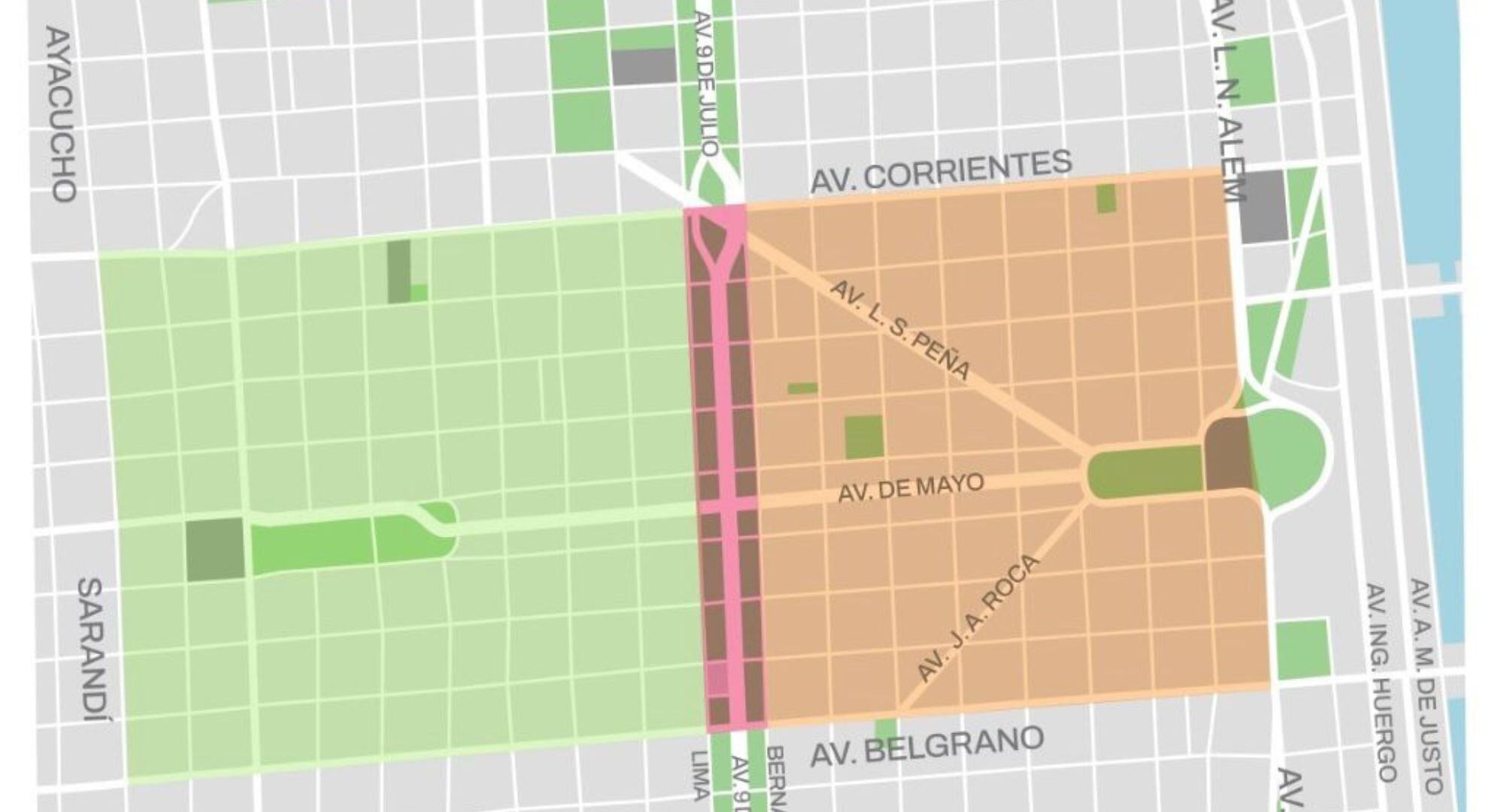 Las zonas que se verán afectadas por la movilización de los colectivos LGBTIQ+