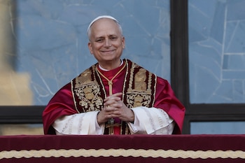 Pope Leo XIV addresses the