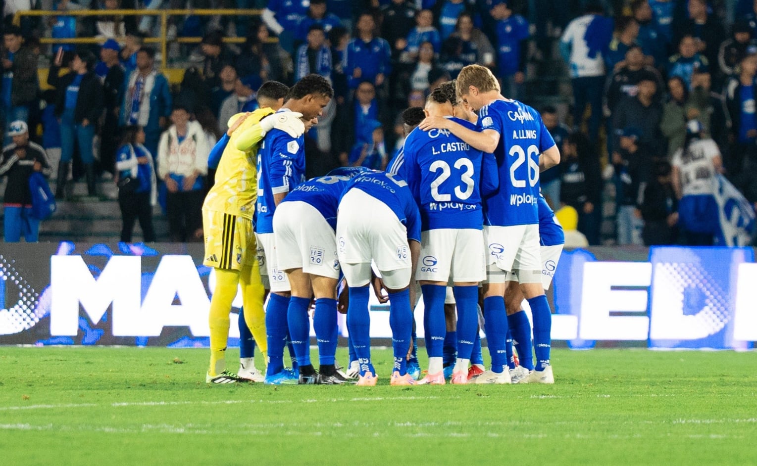 Millonarios quiere superar la fase de grupos en la Copa Sudamericana, aunque el camino sea difícil - crédito Millonarios FC