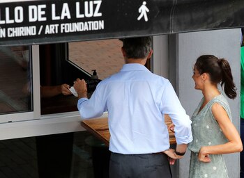 vidriera look letizia