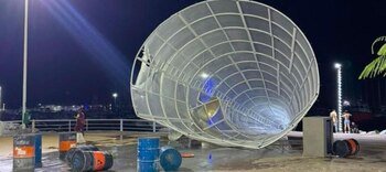 Las ráfagas de viento movieron