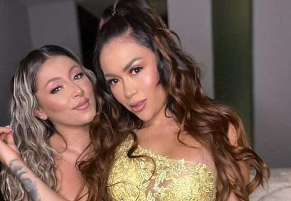 Epa Colombia y Karol Samantha Barbosa. Foto: Instagram @epa_colombia