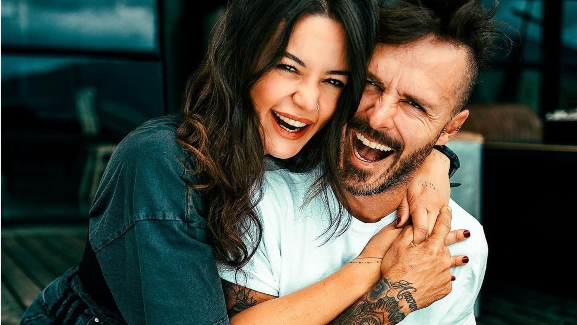 Tatán Mejía y Maleja Restrepo fueron confundidos por una de sus seguidoras - crédito @maleja_restrepo/Instagram