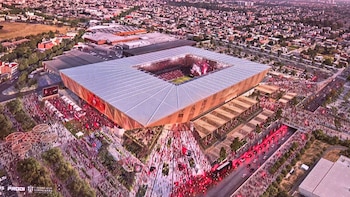 El estadio también albergará eventos como boxeo, lucha libre y conciertos (Atlas FC)