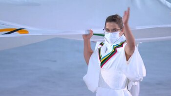 La campeona olímpica de judo