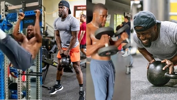 Sin días libres y una rutina que desafía los límites: cómo Kevin Hart se mantiene en forma a los 46 años