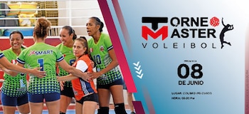 Torneo Máster Voleibol se disputará
