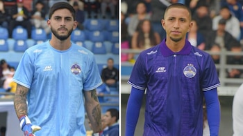 Matías Córdova y Rodrigo Vilca, los jugadores de Comerciantes Unidos citados por Mano Menezes en la selección peruana. Crédito: Liga 1/Comerciantes Unidos