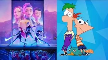 Cómo crear una imagen de Las Guerreras K-pop en el universo de Phineas y Ferb