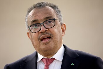 Tedros Adhanom Ghebreyesus. REUTERS/Denis Balibouse