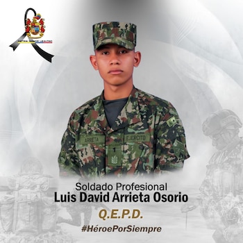 Los artefactos explosivos cayeron desde un sistema aéreo no tripulado según la información oficial de la institución - crédito @Ejercito_Div3/X