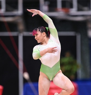 La gimnasta mexicana, Alexa Moreno,