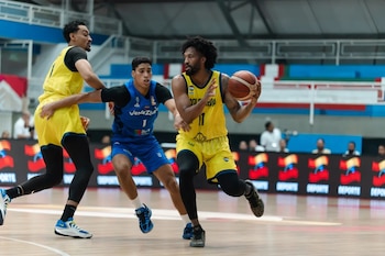 Colombia se impuso ante Venezuela en el último partido de la primera ronda de clasificación al Mundial FIBA de Qatar 2027 - crédito FIBA