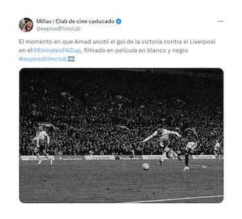 Las imágenes inéditas del triunfo de Manchester United a Liverpool