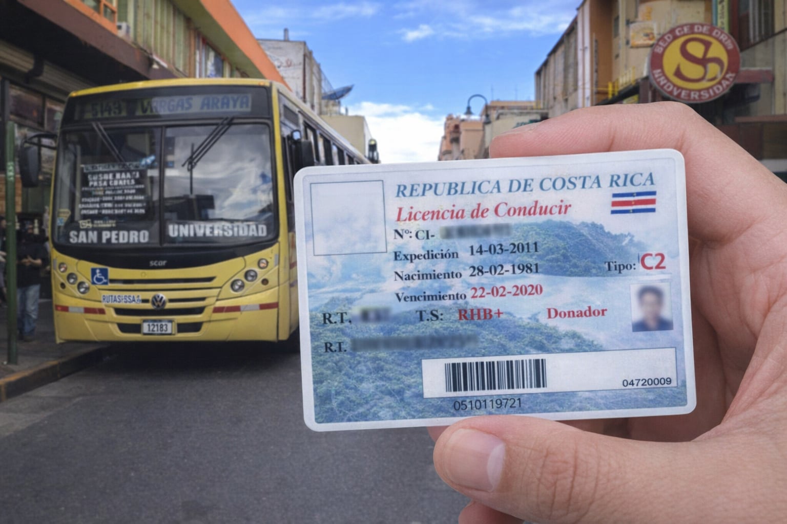 La reforma a la licencia C2 reduce de tres años a uno el período de experiencia requerido con licencia B para iniciar el proceso para conducir autobuses. (Imagen Ilustrativa Infobae)
