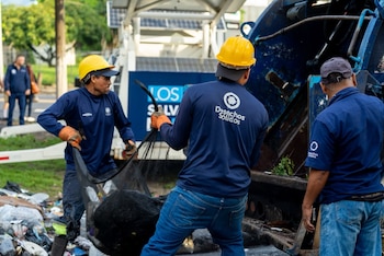 La municipalidad amplió el sistema de videovigilancia con 300 cámaras adicionales y 50 bocinas inteligentes dentro de la campaña Los Buenos Salvadoreños No Ensucian. (Foto cortesía Alcaldía de San Salvador)