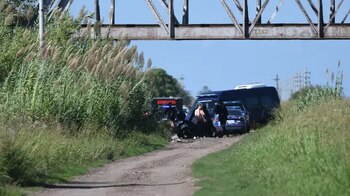 El cuerpo calcinado fue hallado