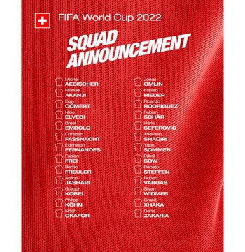 Listas convocados seleccion