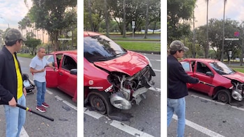 Una niña de tres años y su abuela iban en un carro que fue atacado por encapuchados en Univalle: “Ellos son destructores de la sociedad”