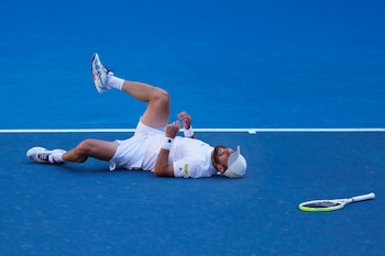 El momento de la caída