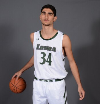 14/04/2021 El jugador español Santi Aldama
DEPORTES
LOYOLA MARYLANDS