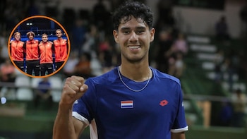 Daniel Vallejo se pronunció sobre el duelo que sostendrá Paraguay ante Perú por Copa Davis. Crédito: Copa Davis.