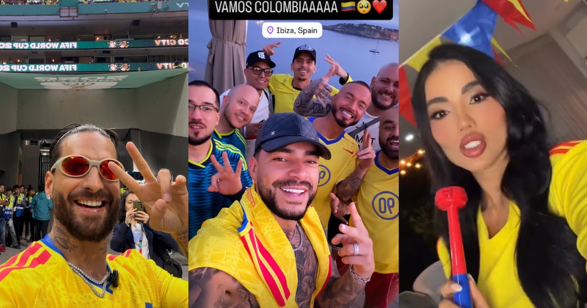 Así celebraron los famosos el triunfo y debut de la selección Colombia ante Uzbekistán en el Mundial 2026