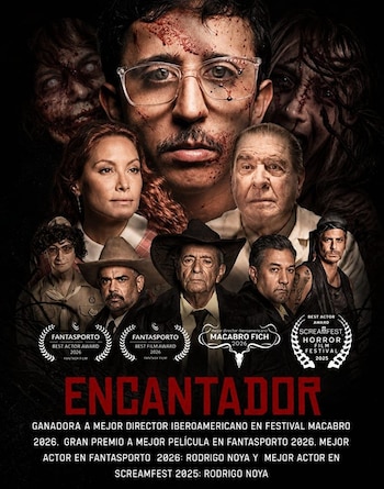 Afiche de Encantador, la película de José Cicala