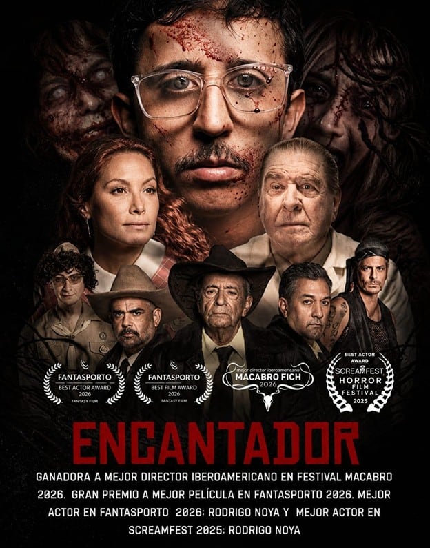 Afiche de Encantador, la película de José Cicala
