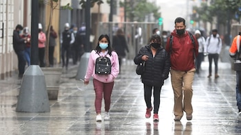 Lloviznas en Lima