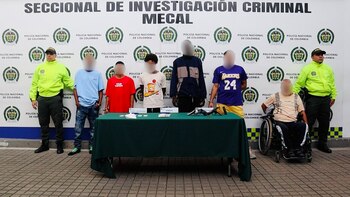 Las estructuras criminales operaban en
