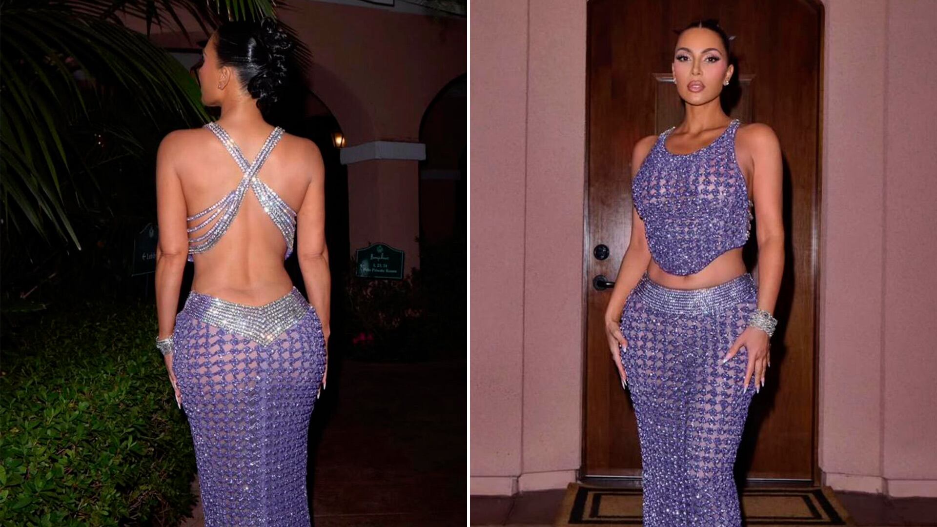 Kim Kardashian homenajeó a Halle Berry con un impactante look en una fiesta temática