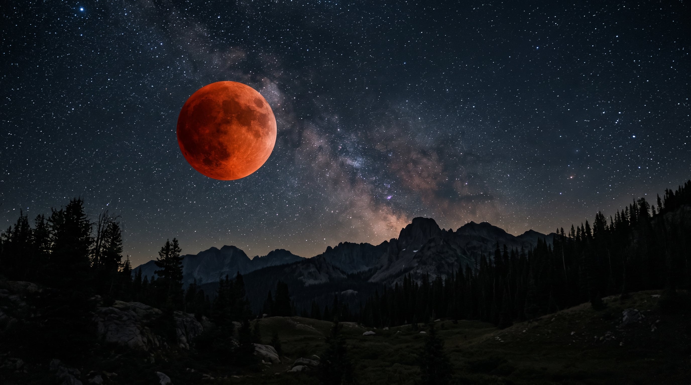 La NASA informó que el eclipse lunar parcial comenzará a las 22:34 del 27 de agosto, alcanzará su máximo a las 00:12 del 28 y terminará a las 3:03 a.m. en horario del este de Estados Unidos. (Imagen Ilustrativa Infobae)