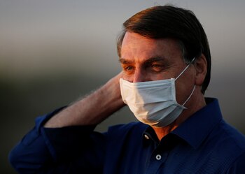 El presidente de Brasil Jair